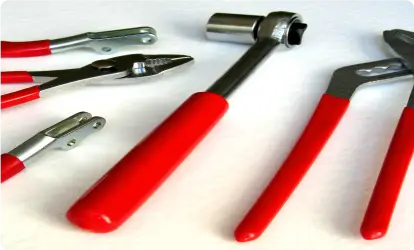 Poplastování nástrojů a rukojetí – VINYL-FLEX®